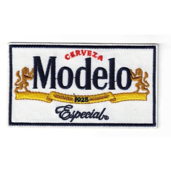 Unbranded Other - Modelo Especial Cerveza Beer Embroidered 4.5x2.5in Iron / Sew-On Patch
